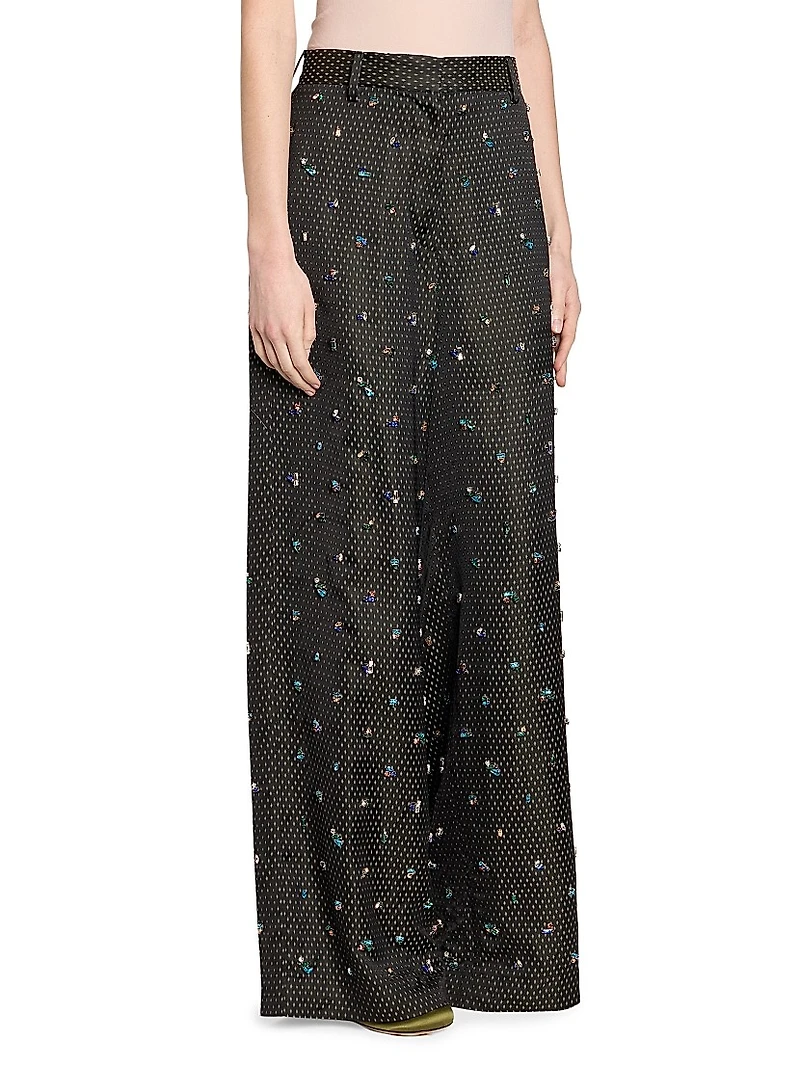 Penn Embelleshed Strass Pants