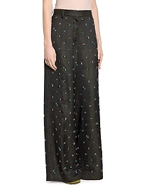 Penn Embelleshed Strass Pants