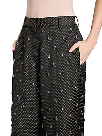 Penn Embelleshed Strass Pants