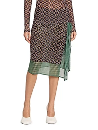 Homili Scarf Draped Skirt