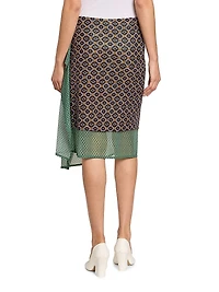 Homili Scarf Draped Skirt