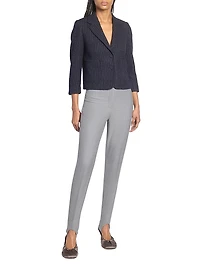 Bamis Pinstripe Wool Blazer