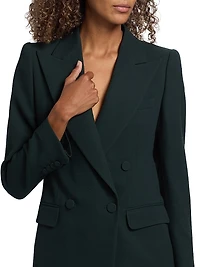 Wool Double-Breasted Blazer