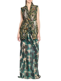 Bimbila Embellished Jacquard Blazer