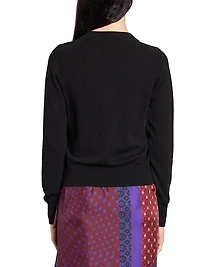 Tinker Embellished-Trim Cashmere Sweater