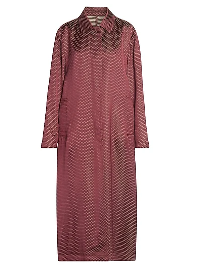 Raltonas Polka Dot Longline Coat