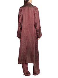 Raltonas Polka Dot Longline Coat