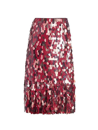 Sprity Paillette Flounce Skirt