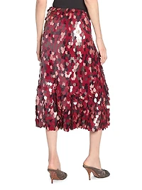 Sprity Paillette Flounce Skirt