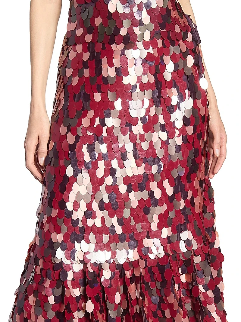 Sprity Paillette Flounce Skirt