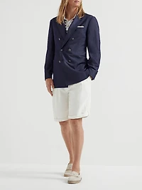 One and A Half Breasted Deconstructed Blazer