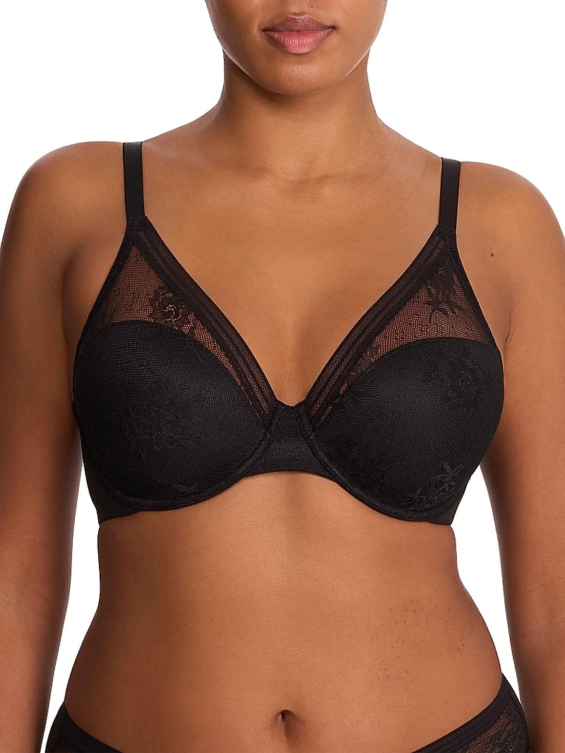 Love Lace Full Coverage Plunge T-Shirt Bra