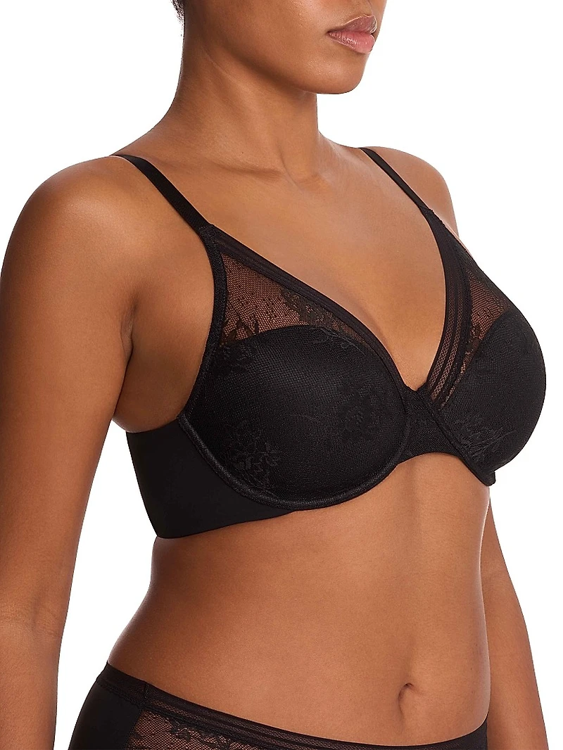 Love Lace Full Coverage Plunge T-Shirt Bra