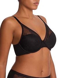 Love Lace Full Coverage Plunge T-Shirt Bra