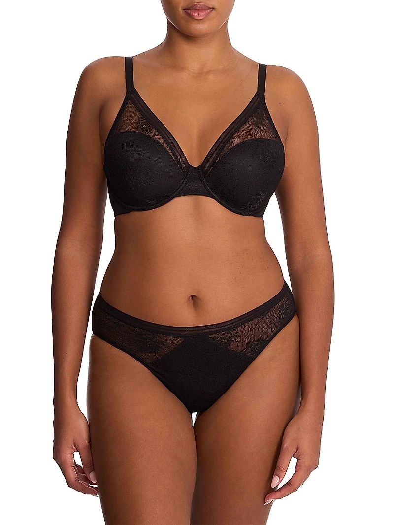 Love Lace Full Coverage Plunge T-Shirt Bra