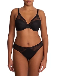 Love Lace Full Coverage Plunge T-Shirt Bra