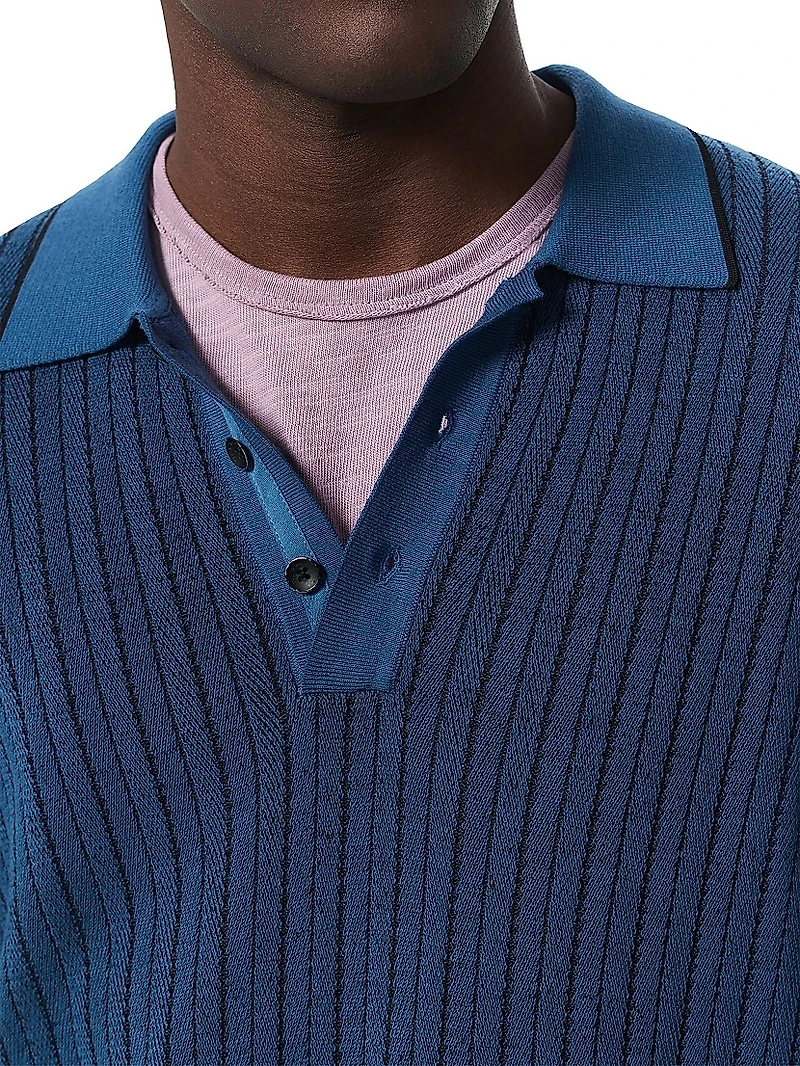 Harvey Garment-Dyed Polo Shirt