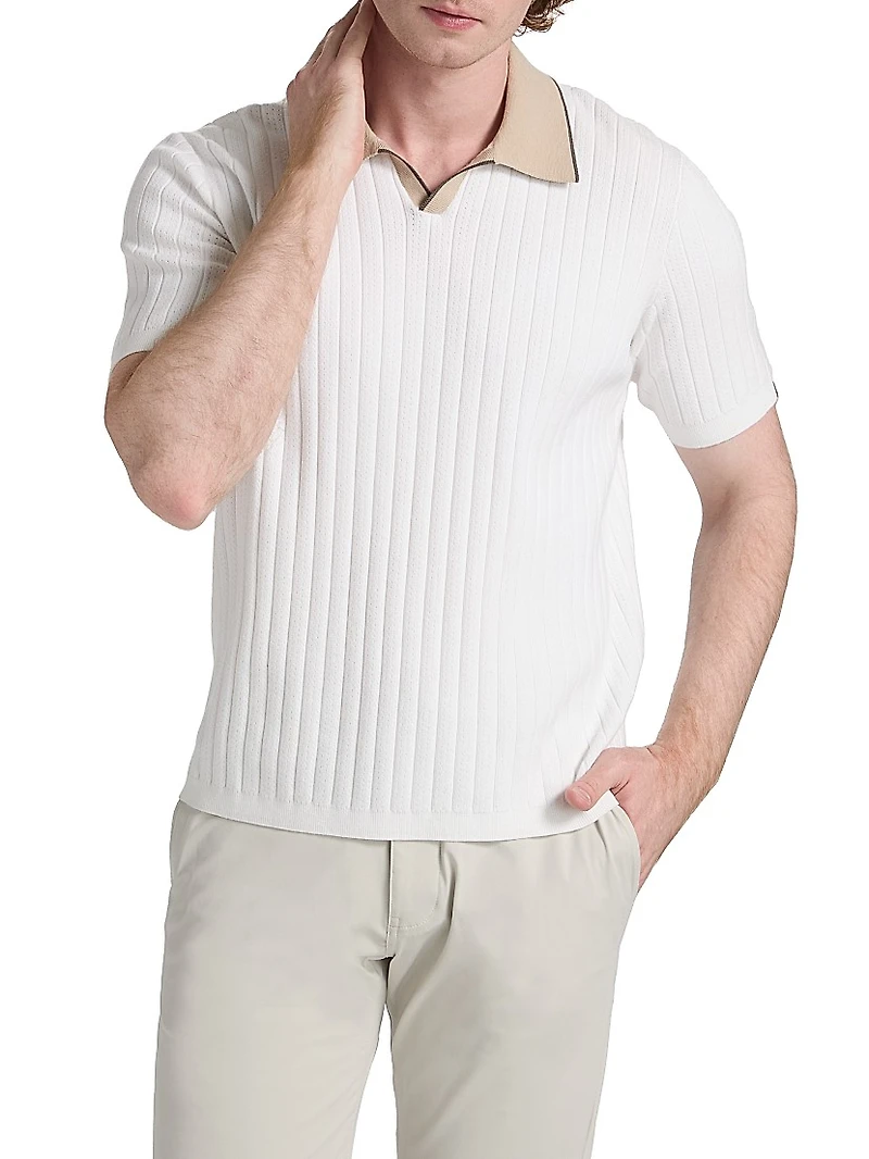 Sanford Johnny Collar Polo Shirt