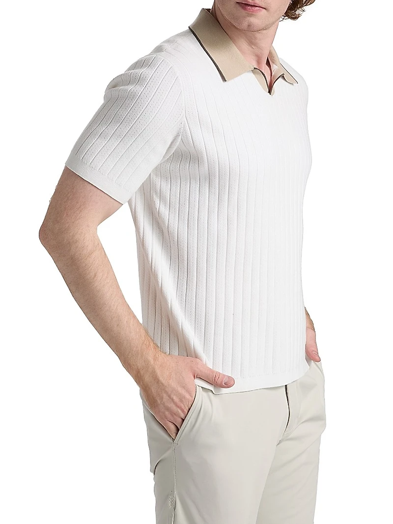 Sanford Johnny Collar Polo Shirt