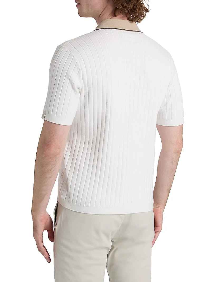 Sanford Johnny Collar Polo Shirt