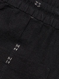 Marc Embroidered Cotton-Linen Shorts