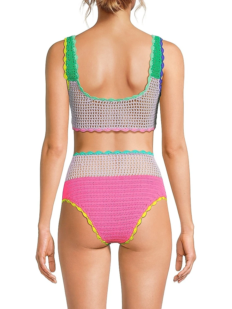 Elliot Crochet Bikini Top