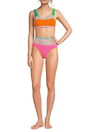 Elliot Crochet Bikini Top