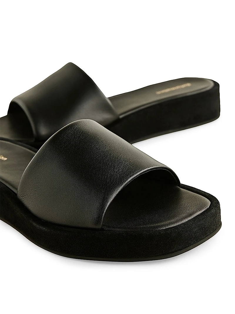 Esme 35MM Leather Platform Sandals