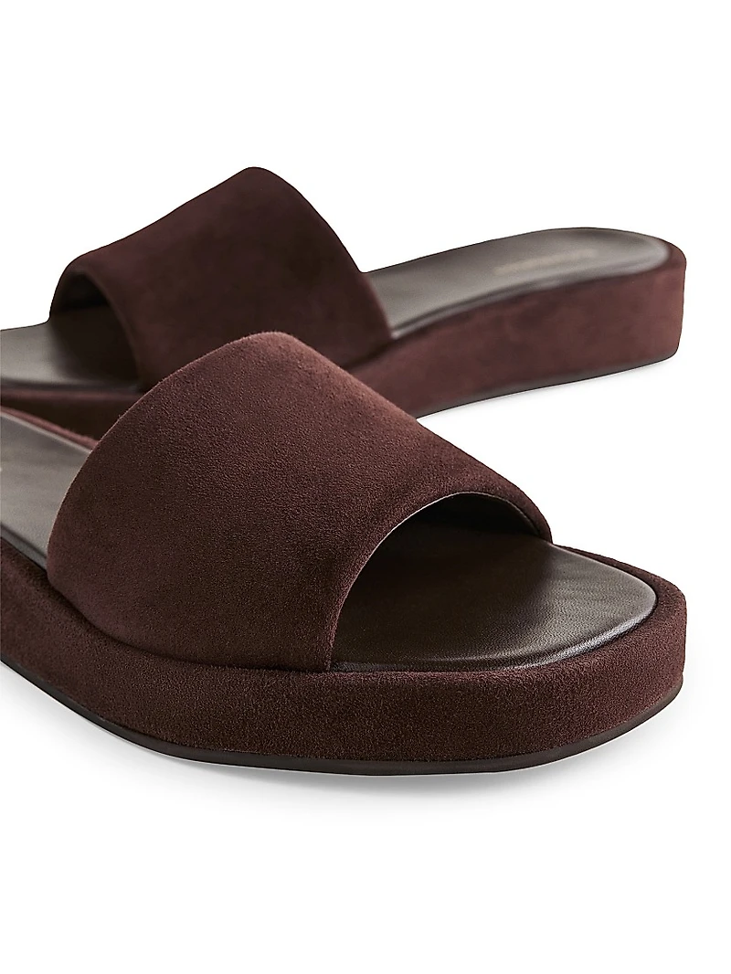 Esme 35MM Suede Platform Sandals