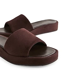 Esme 35MM Suede Platform Sandals