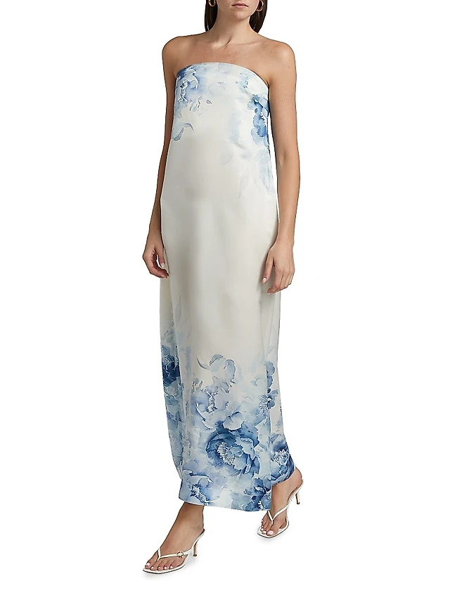 chinese dress ladies Black Open Back Maxi Slip Dress main image 0