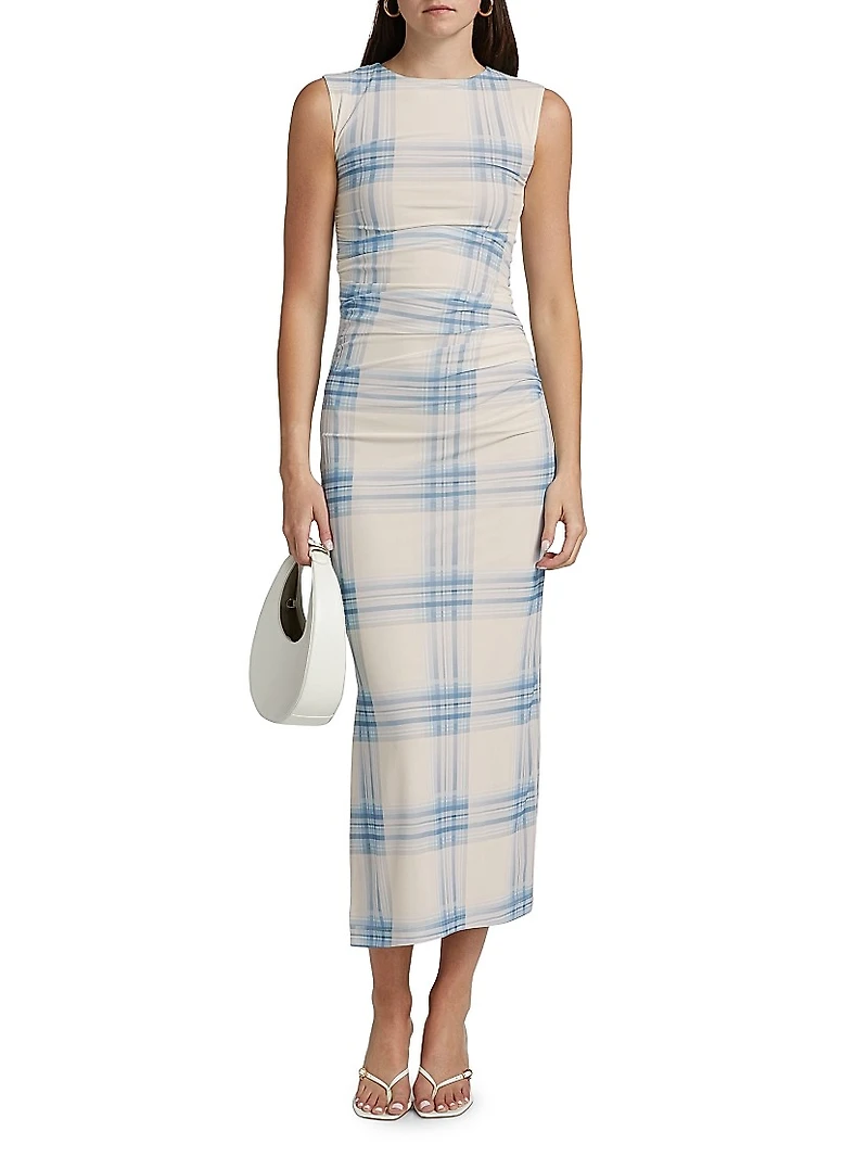 Ariel Mesh Midi-Dress
