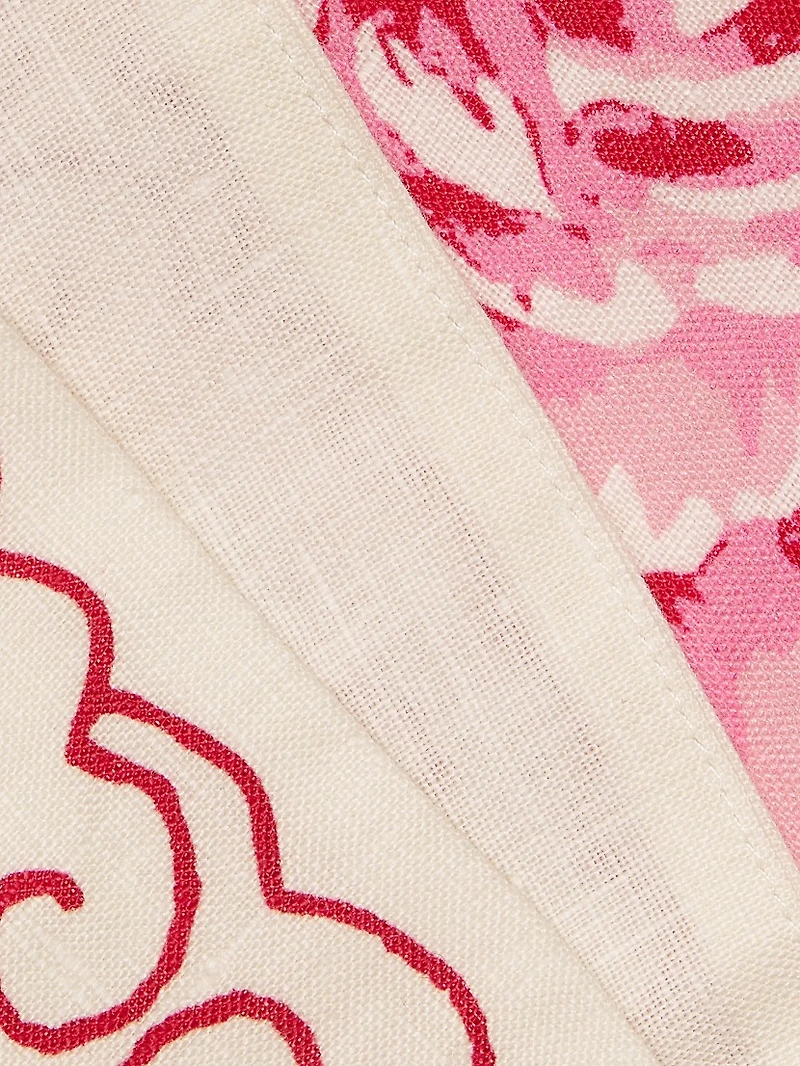 Le Champ Remy Floral Linen Shirt