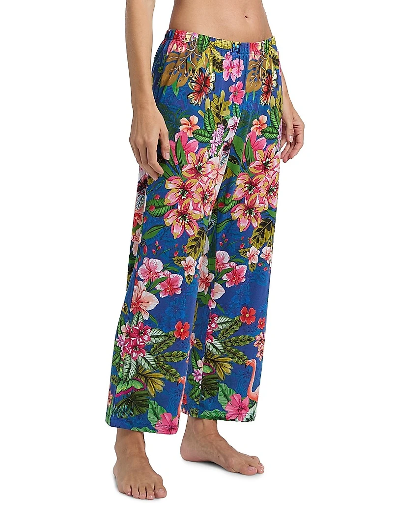 The Bobbie Printed Cropped 2-Piece Set