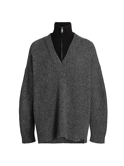 Kylen Wool Turtleneck Sweater