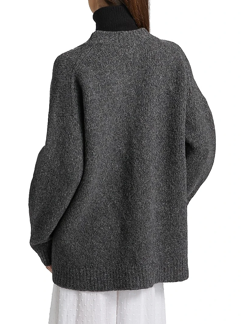 Kylen Wool Turtleneck Sweater