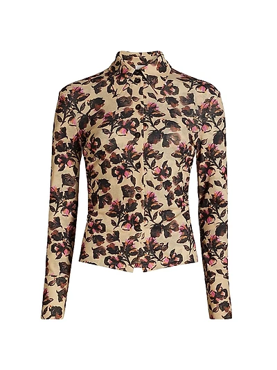 Idana Floral Jersey Shirt