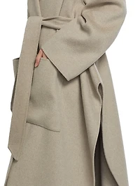 Salima Wool Tie-Waist Coat