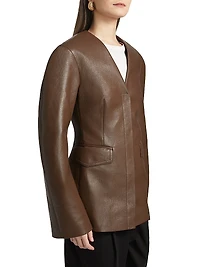 Erina Faux Leather Jacket