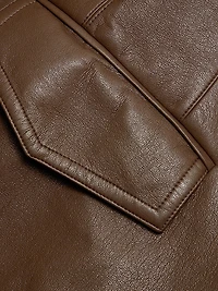 Erina Faux Leather Jacket