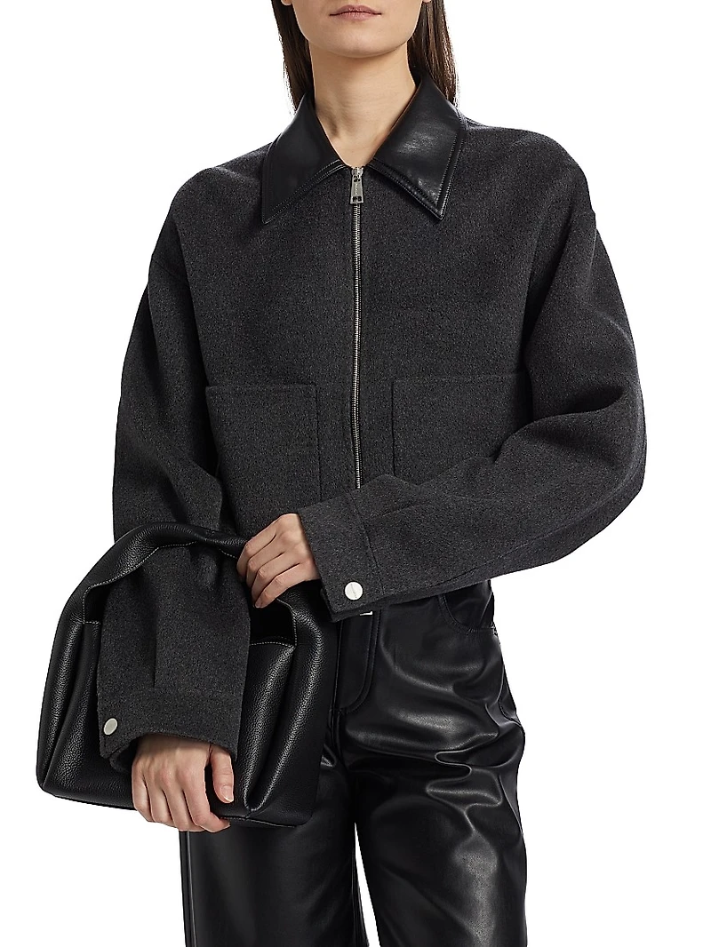 Phebe Wool Crop Jacket