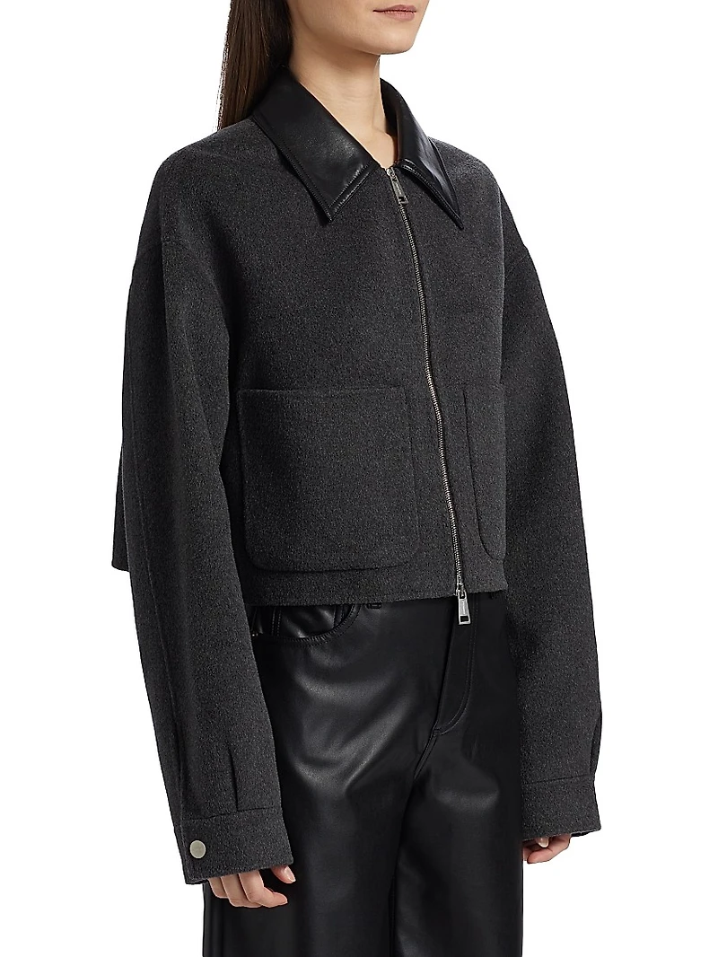 Phebe Wool Crop Jacket