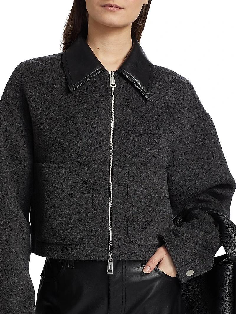 Phebe Wool Crop Jacket