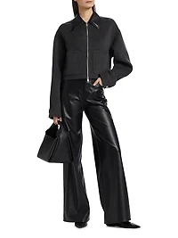 Phebe Wool Crop Jacket