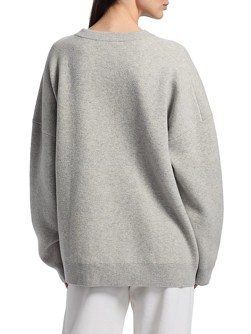 Oswin Logo Jacquard Sweater