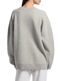 Oswin Logo Jacquard Sweater