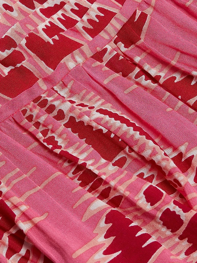 Carla Printed Midi-Skirt