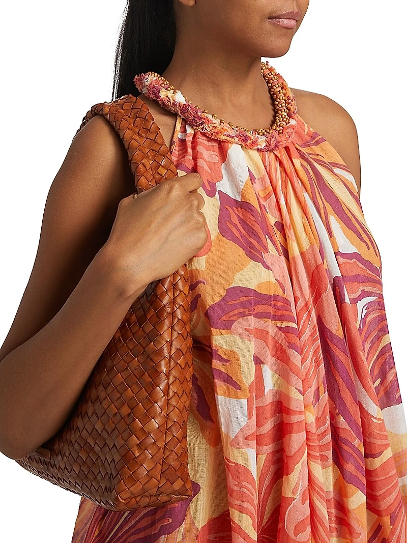 Cleo Floral Cotton A-Line Minidress