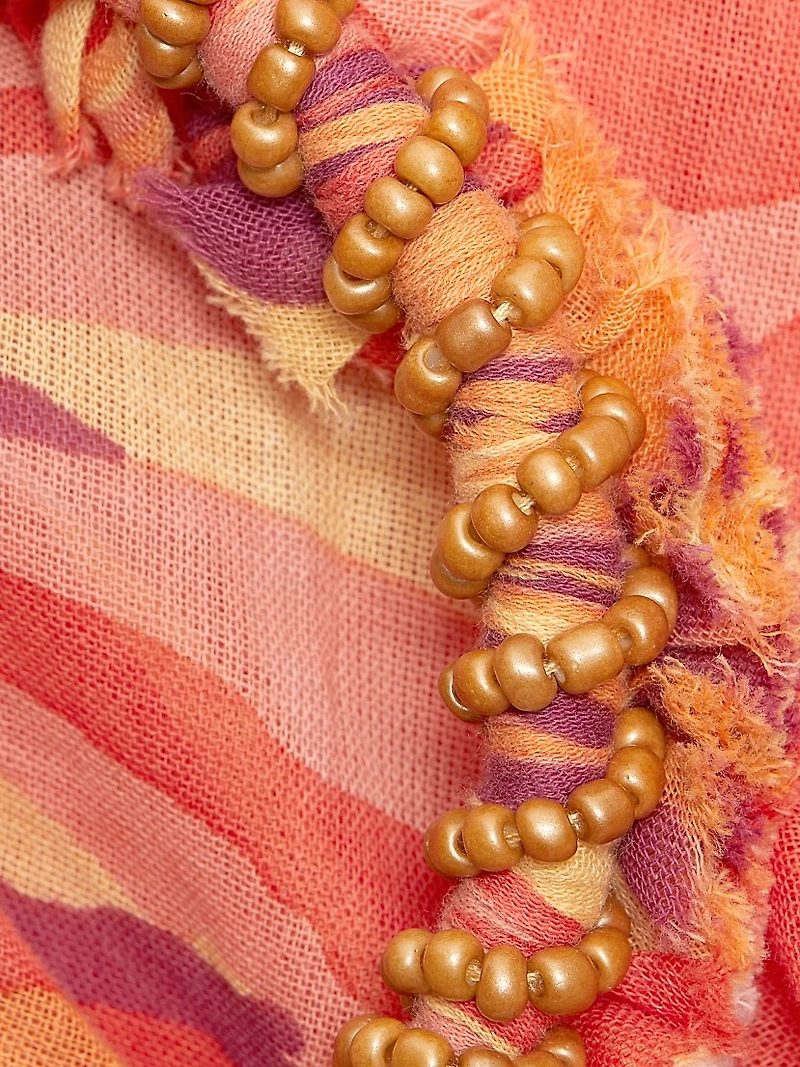 Cleo Floral Cotton A-Line Minidress