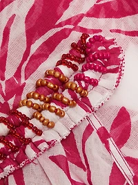 Cleo Embellished Floral Cotton Top